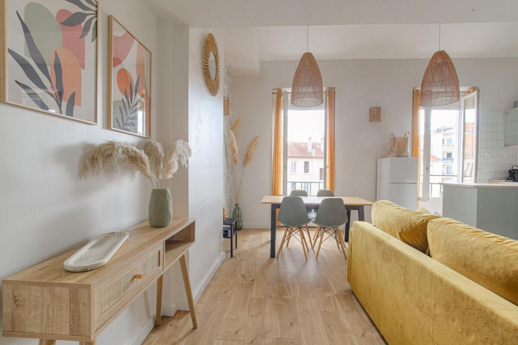 リヨンDuplex Spacieux Et Design Proche La Part-Dieuアパートメント エクステリア 写真