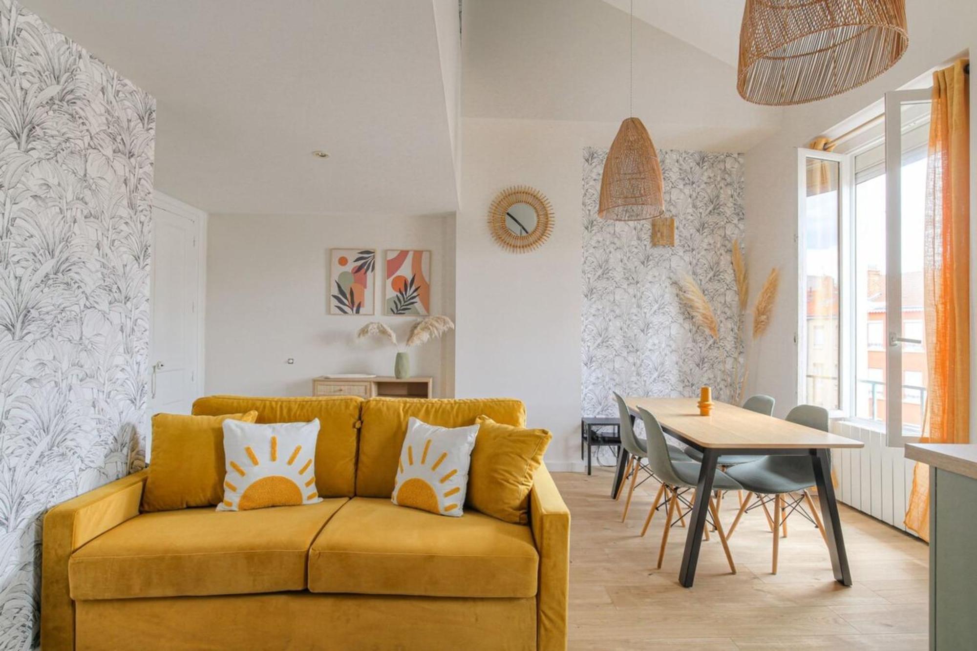 リヨンDuplex Spacieux Et Design Proche La Part-Dieuアパートメント エクステリア 写真